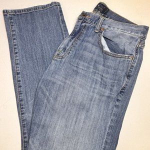 Lucky Brand 121 Original Straight Distressed Casual Denim Jeans Mens 32x30